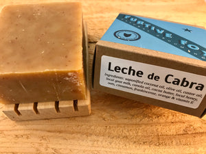 Leche de Cabra bar soap w/ goat milk, cinnamon, orange & frankincense