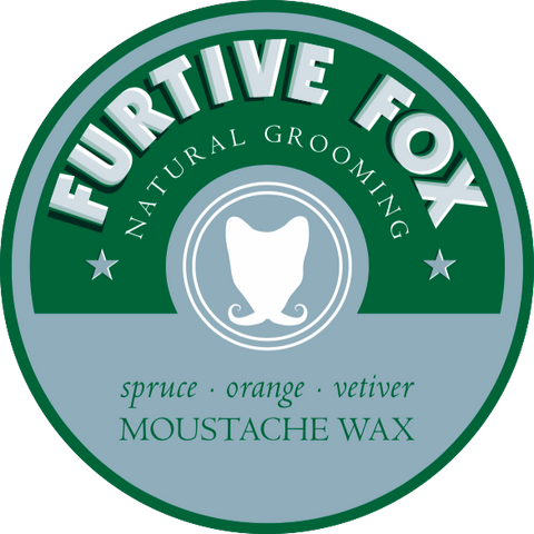 Mustache wax w/ spruce, orange & vetiver